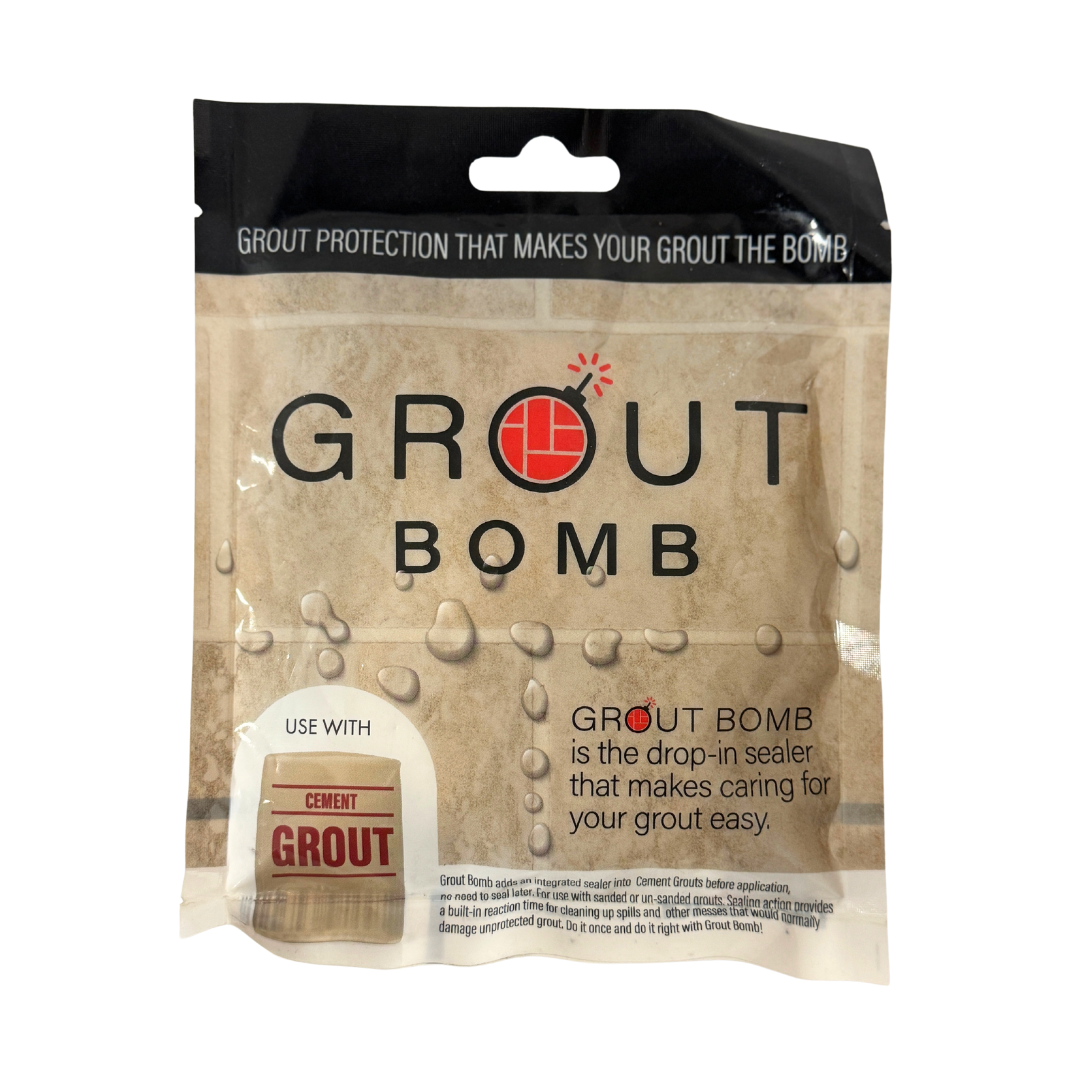 Grout Bomb Drop-In Grout Sealer